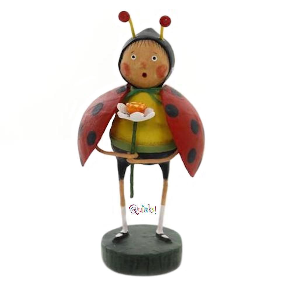 Little Ladybug Lori Mitchell Spring Easter Figurine - Quirks!