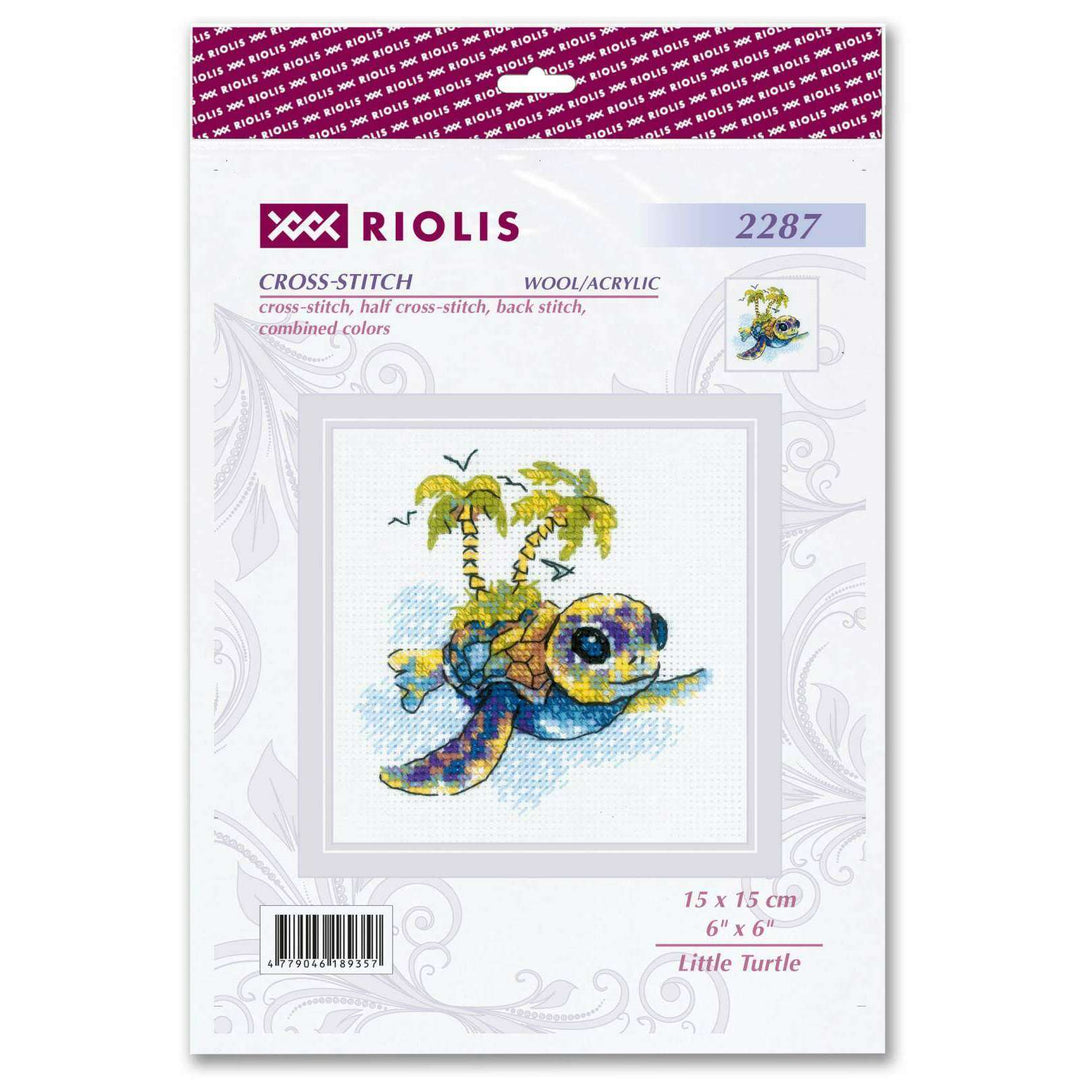 Little Turtle R2287 Counted Cross Stitch Kit