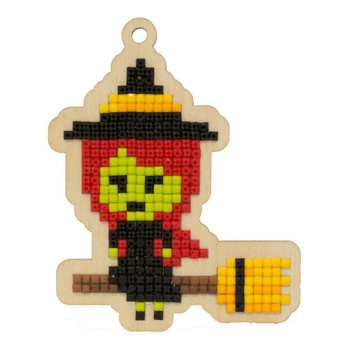 Little Witch CSw336 Diamond Painting on Plywood Kit