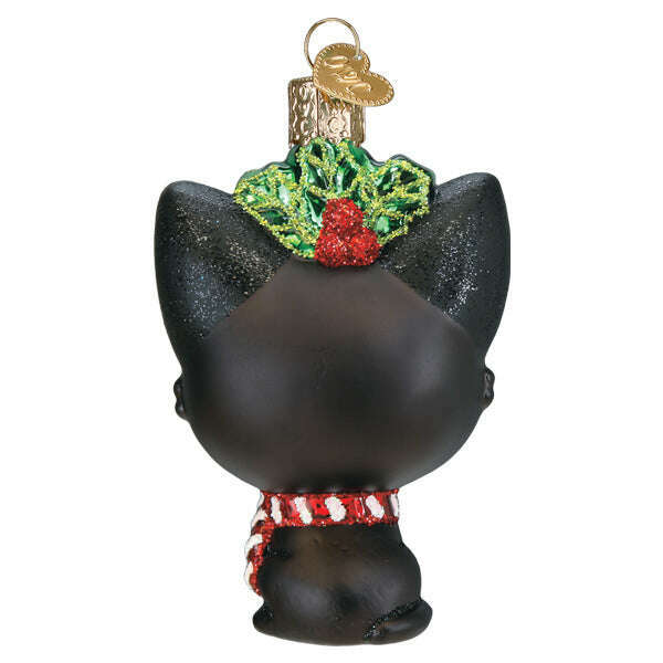Old World Christmas Littlest Pet Shop Jade Blown Glass Ornament