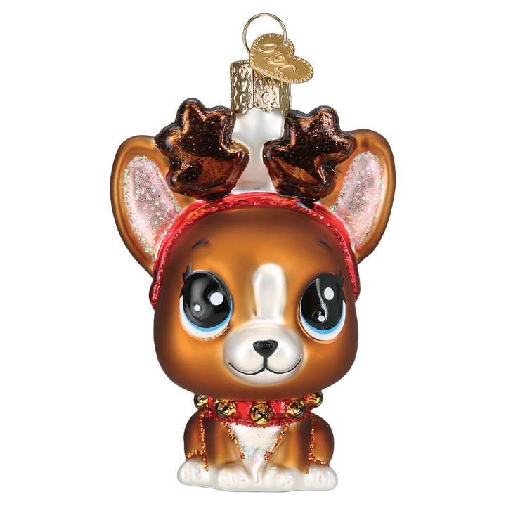 Old World Christmas Littlest Pet Shop Roxie Blown Glass Ornament
