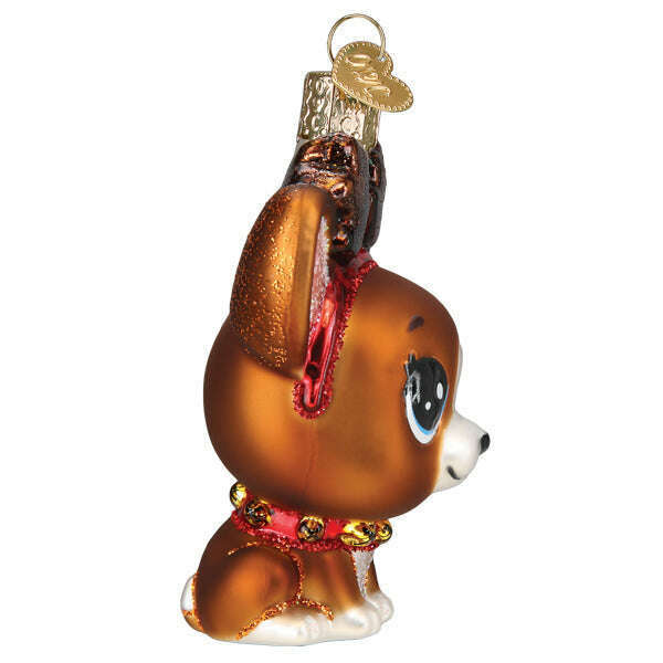 Old World Christmas Littlest Pet Shop Roxie Blown Glass Ornament