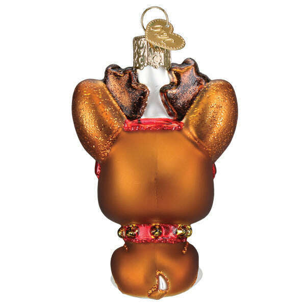 Old World Christmas Littlest Pet Shop Roxie Blown Glass Ornament