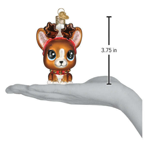 Old World Christmas Littlest Pet Shop Roxie Blown Glass Ornament