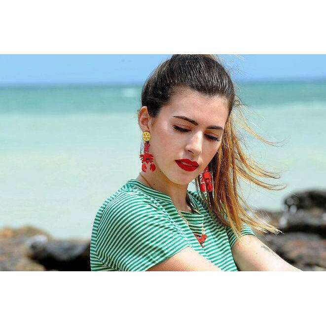 Lobster Earrings by Laliblue - Quirks!