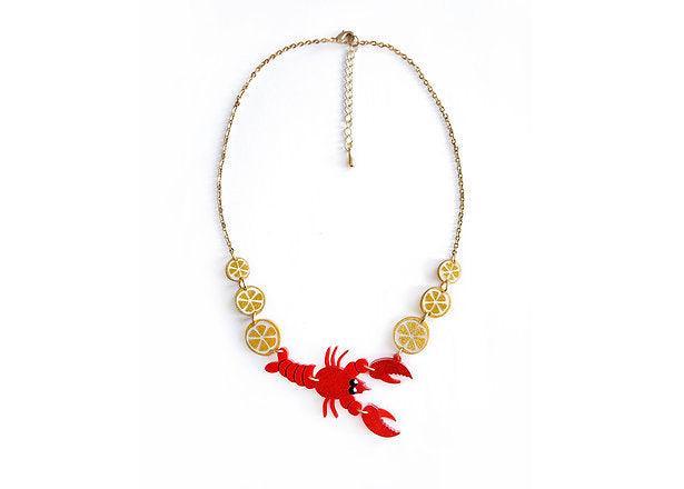 Lobster Necklace by Laliblue - Quirks!