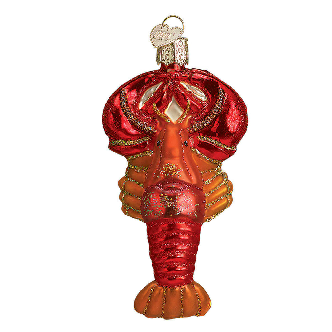 Old World Christmas Lobster Blown Glass Ornament