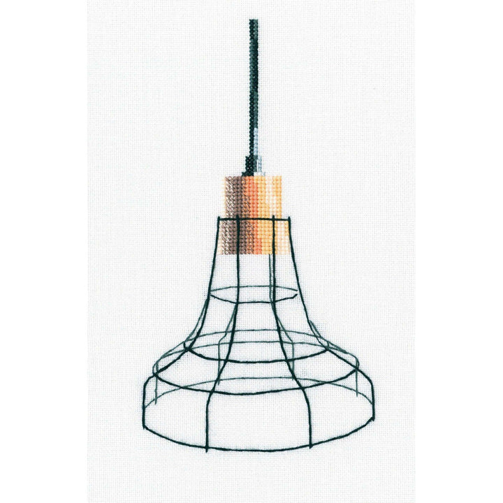 Loft-styled lamp M801 Counted Cross Stitch Kit