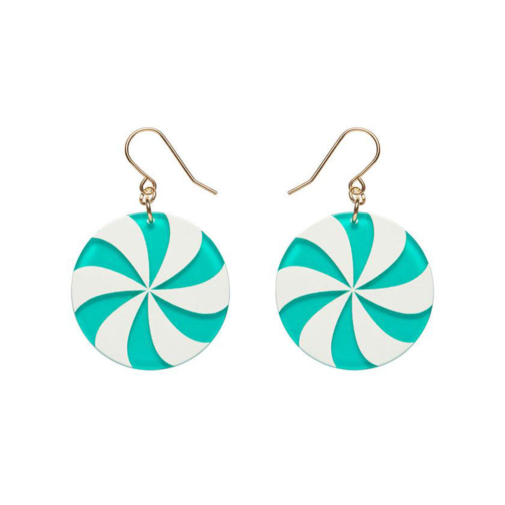 Lollies Drop Earrings - Green (3 Pack) by Erstwilder image