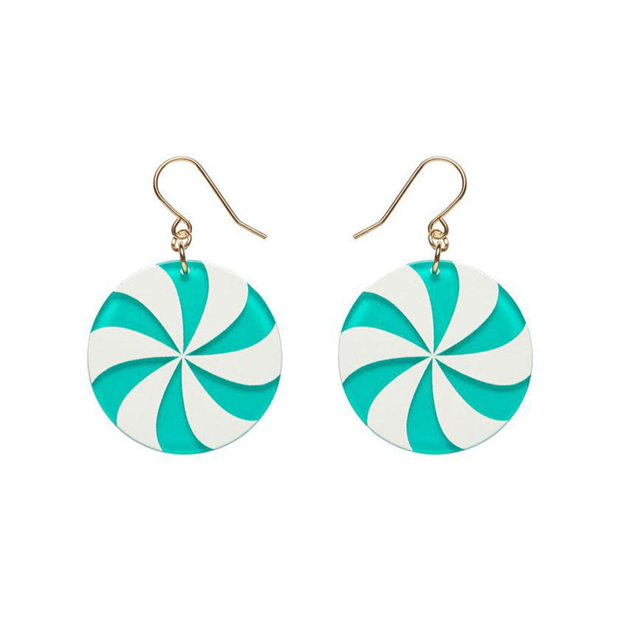 Lollies Drop Earrings - Green (3 Pack) by Erstwilder image