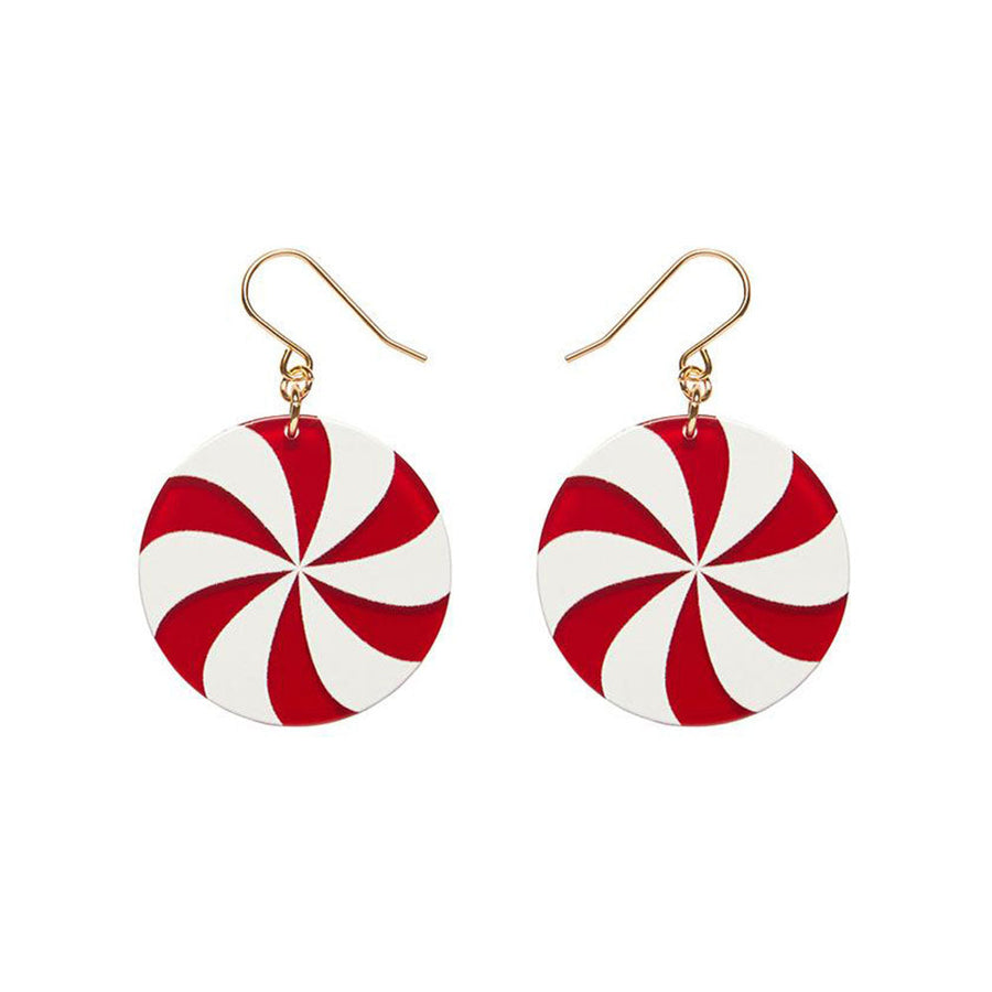 Lollies Drop Earrings - Red (3 Pack) by Erstwilder image