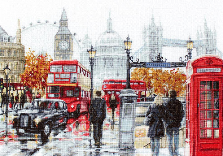London B2376L Counted Cross-Stitch Kit