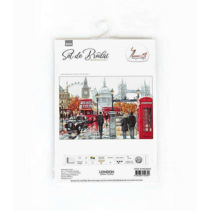 London B2376L Counted Cross-Stitch Kit