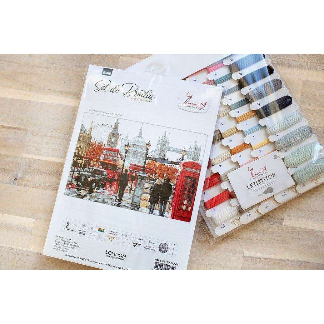 London B2376L Counted Cross-Stitch Kit