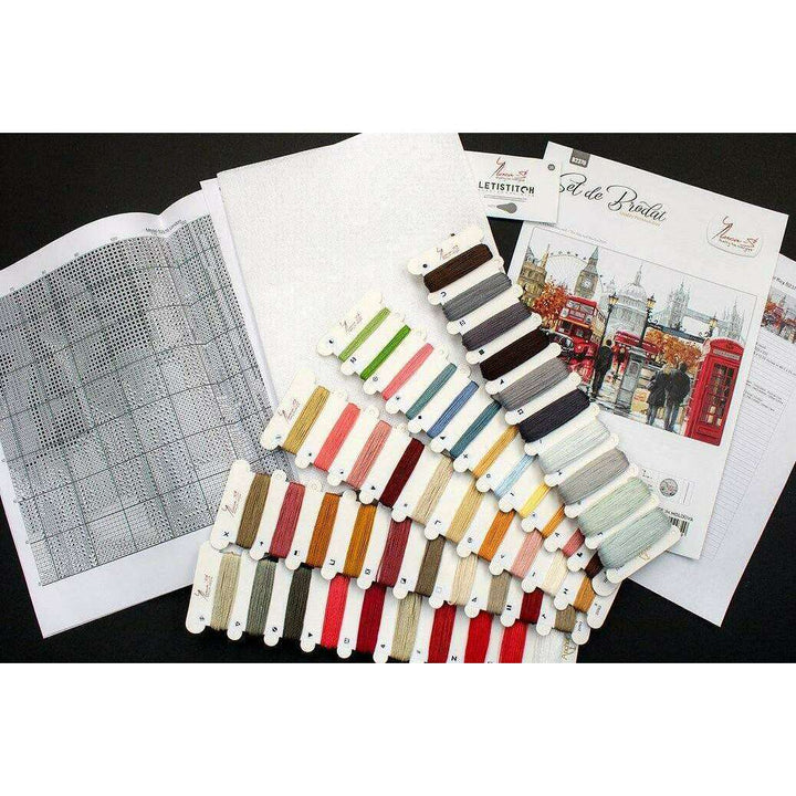London B2376L Counted Cross-Stitch Kit