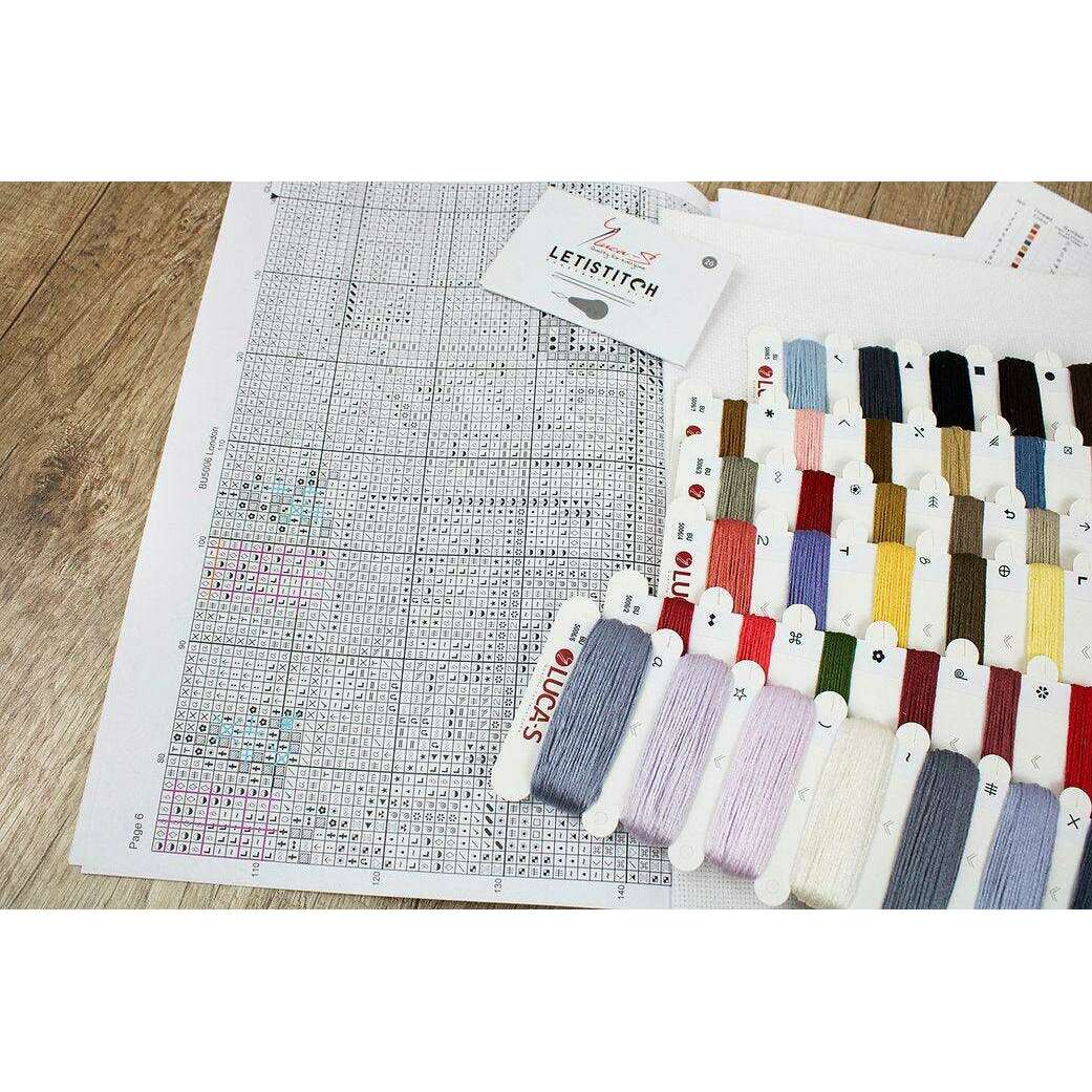 London BU5006L Counted Cross-Stitch Kit