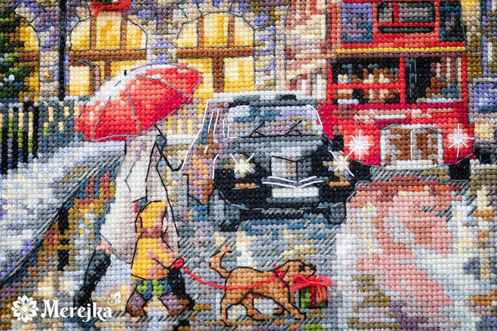 London K-159 Counted Cross-Stitch Kit