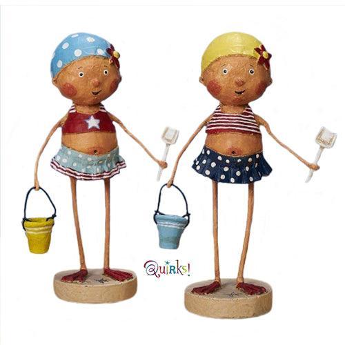 Lori Mitchell - Bathing Beauties Set of 2 Figurines - Quirks!