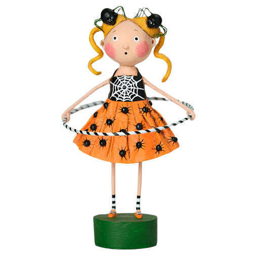 Dolly's Creepy Crawlies Halloween Figurine by Lori Mitchell
