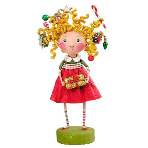 Gabby Giftmas Christmas Figurine by Lori Mitchell