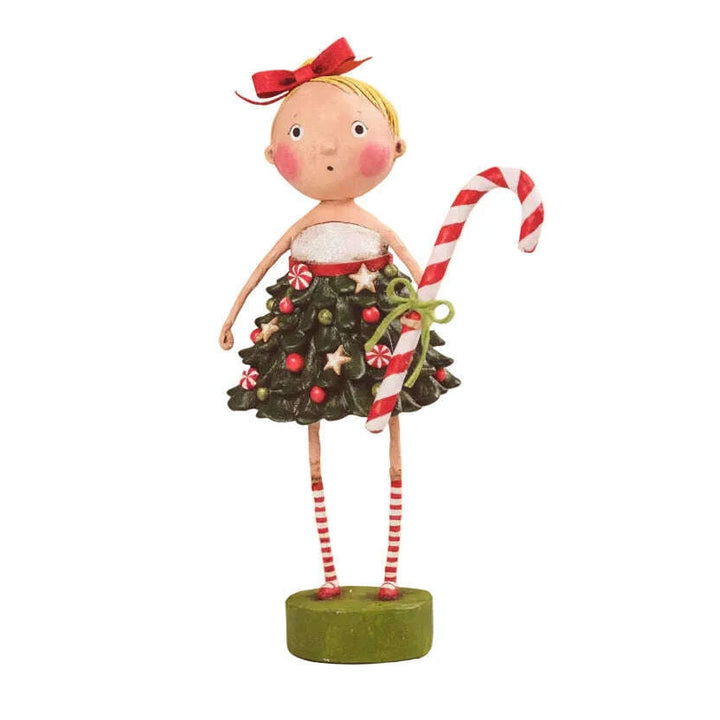 Sweet Noelle Christmas Figurine by Lori Mitchell