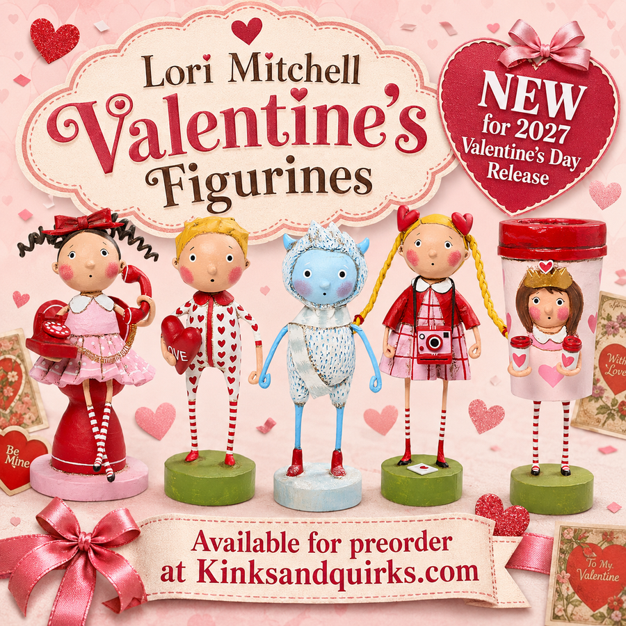 lori mitchell valentine's day new 2027 figurines