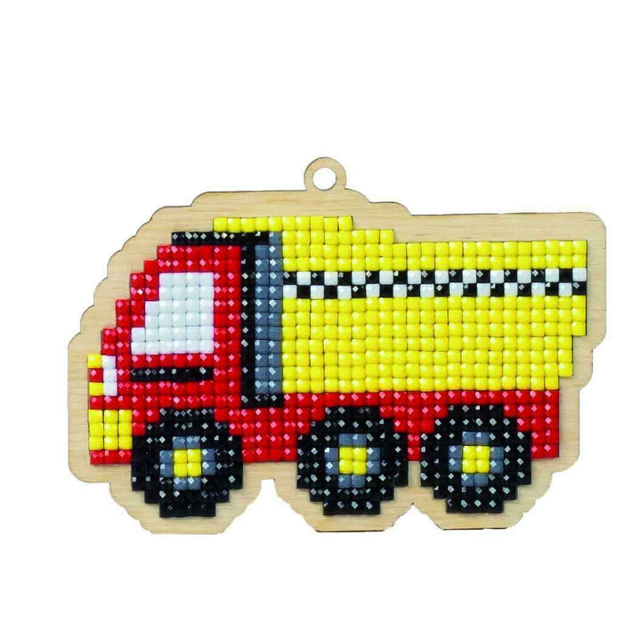 Lorry WWP140 Diamond Painting on Plywood Kit