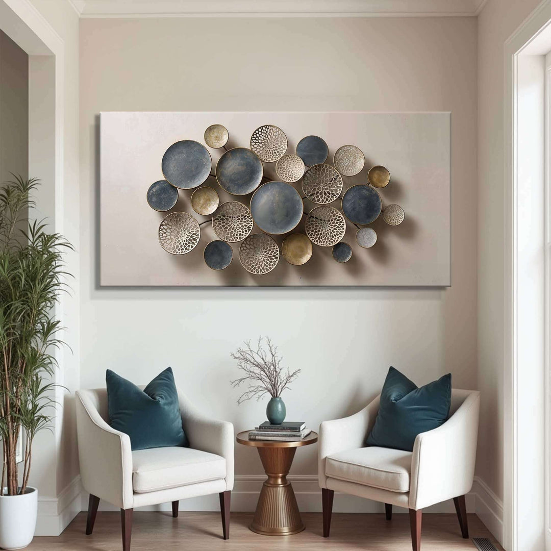 Lotus Leaf Abstract Wall Art IV