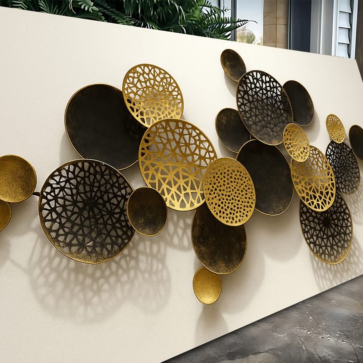 Lotus Leaf Abstract Wall Art V