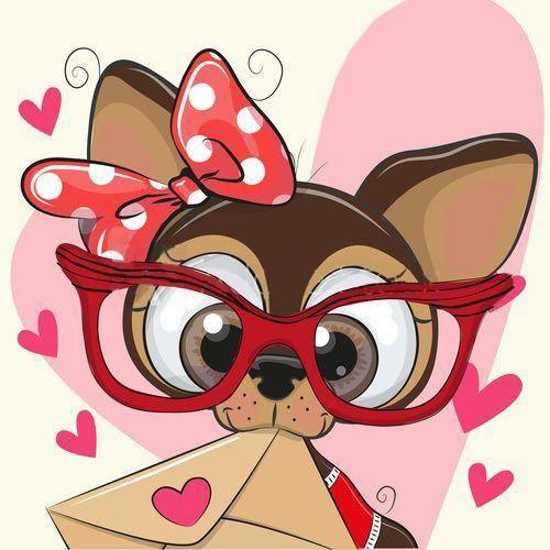 Love Letter CS2481 7.9 x 7.9 inches Crafting Spark Diamond Painting Kit