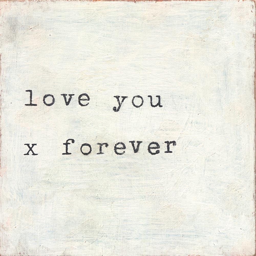 "Love You X Forever" Gallery Wrap Art Print - Quirks!