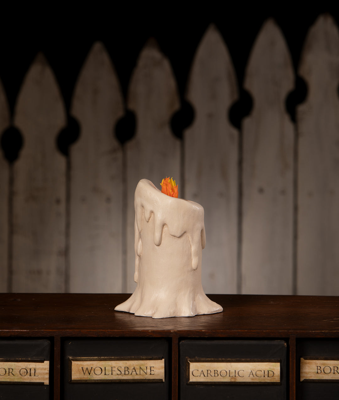 Medium Flam'in Candle Luminary by Bethany Lowe Designs, image 3