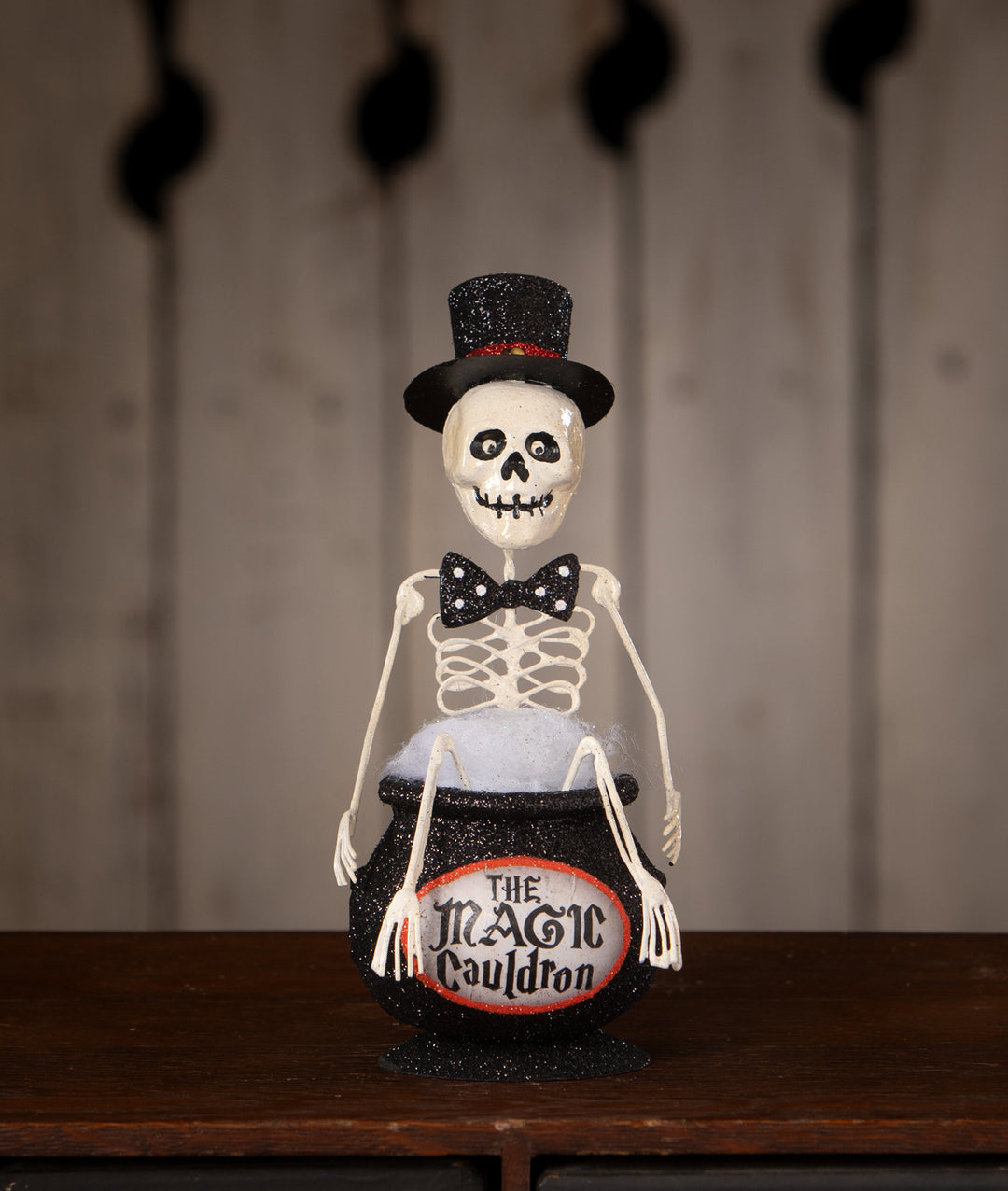 Magic Cauldron Skeleton by Bethany Lowe Designs, halloween decor