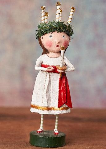 Lucia Holiday Figurine by Lori Mitchell - Quirks!
