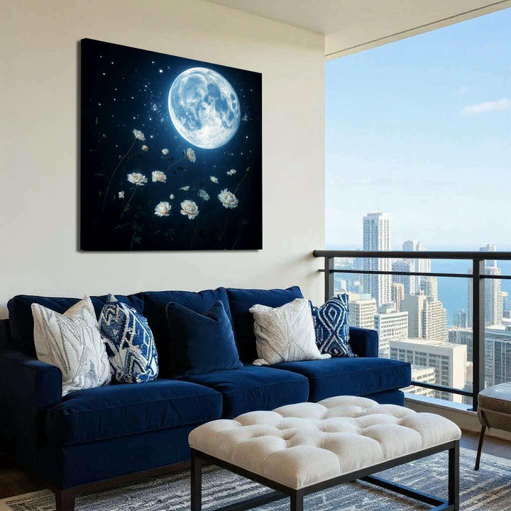Lunar Canvas Wall Art