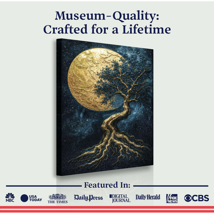 Lunar Tree of Life Wall Art