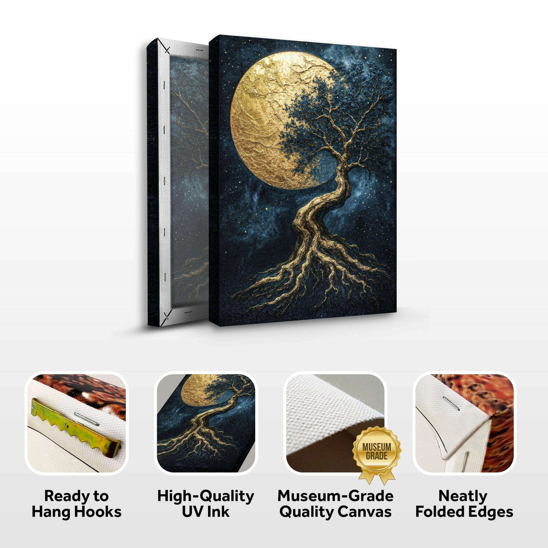 Lunar Tree of Life Wall Art