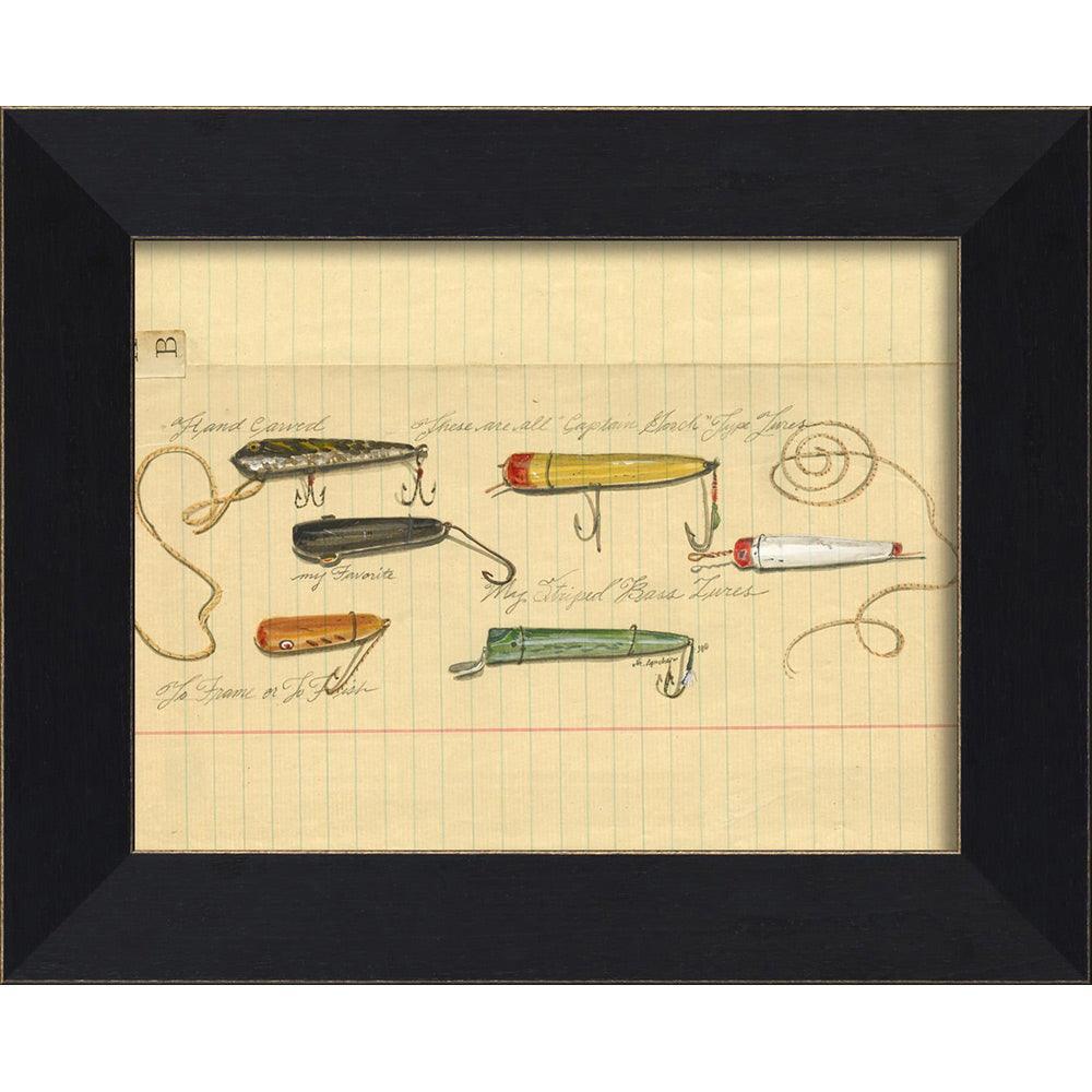 Lures Wall Art By Spicher and Company - Quirks!