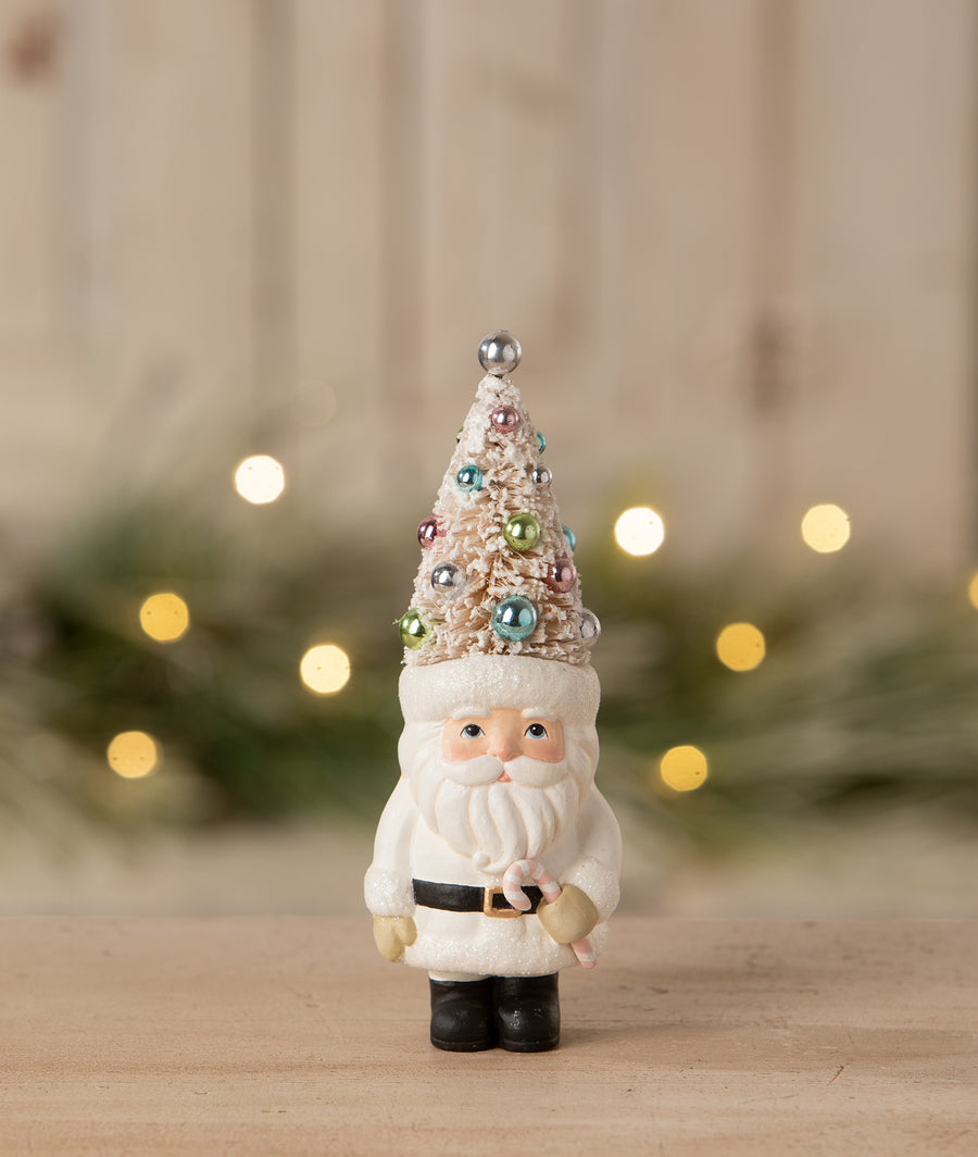 Pastel Tree Santa with Candy by Bethany Lowe Designs, christmas decor