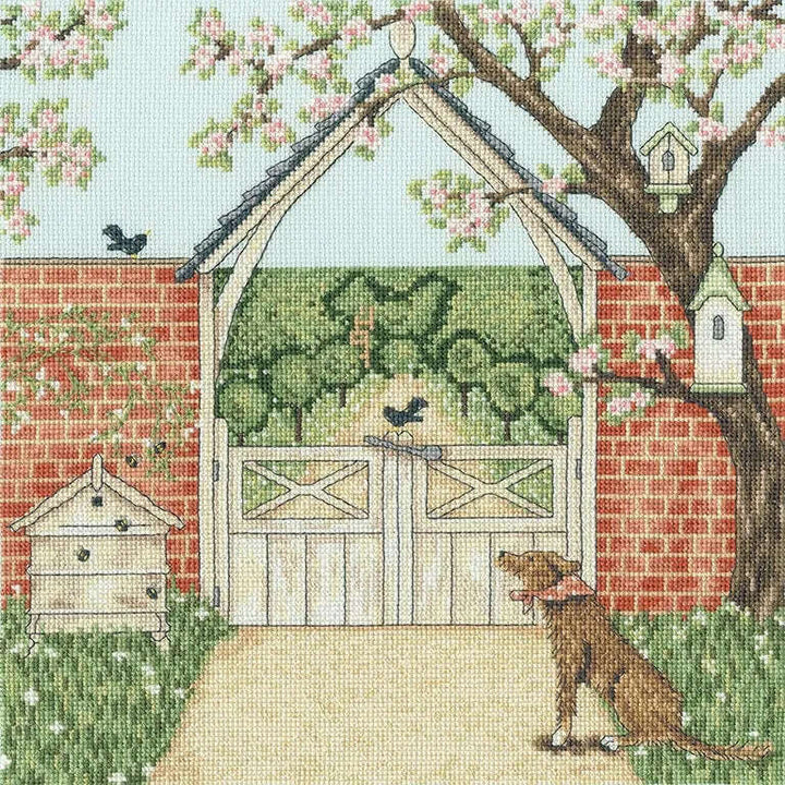 Lych Gate XSS20 Counted Cross Stitch Kit