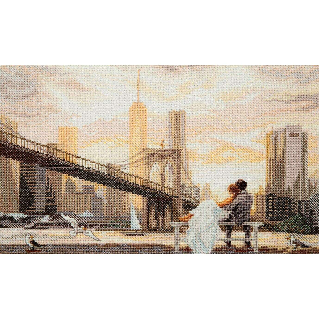 M-500C Counted cross stitch kit "Dawn together"
