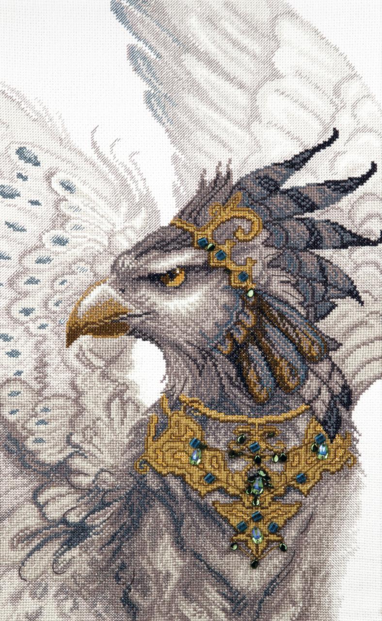 M-521C Counted cross stitch kit Griffin