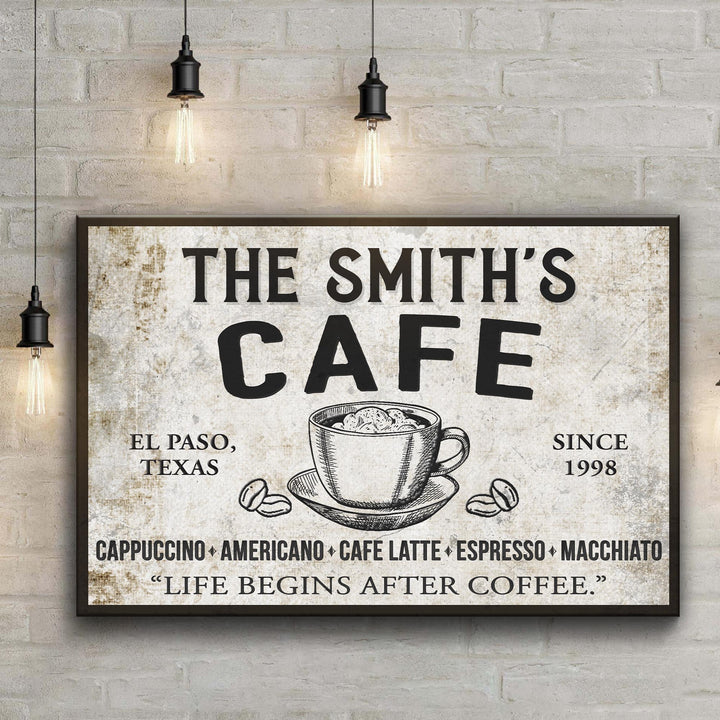 Cafe Sign IV