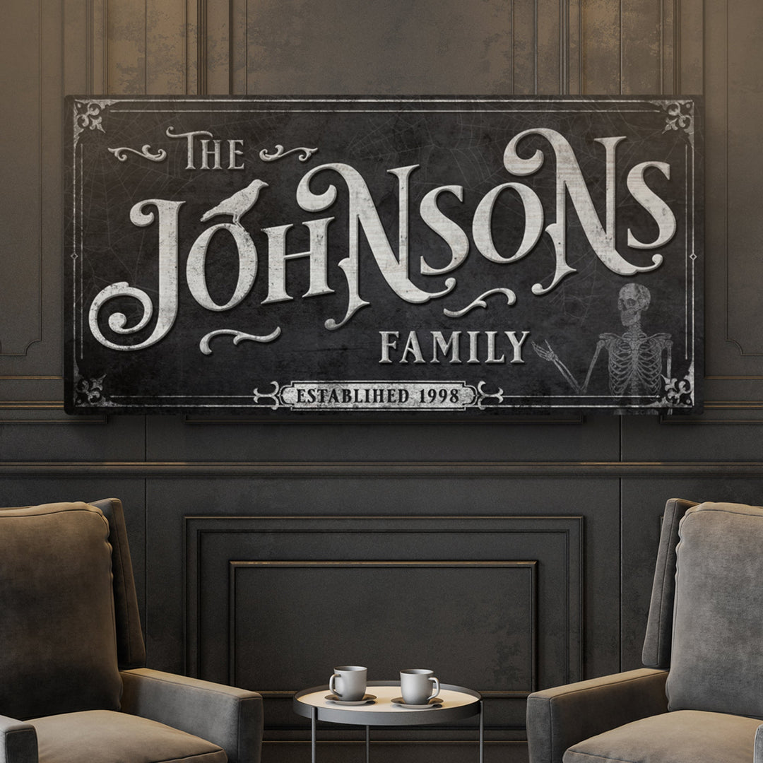 Personalized Gothic Sign III