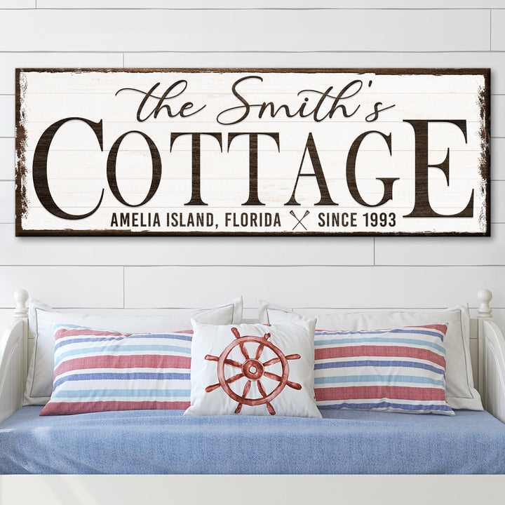 Cottage Beach House Sign II