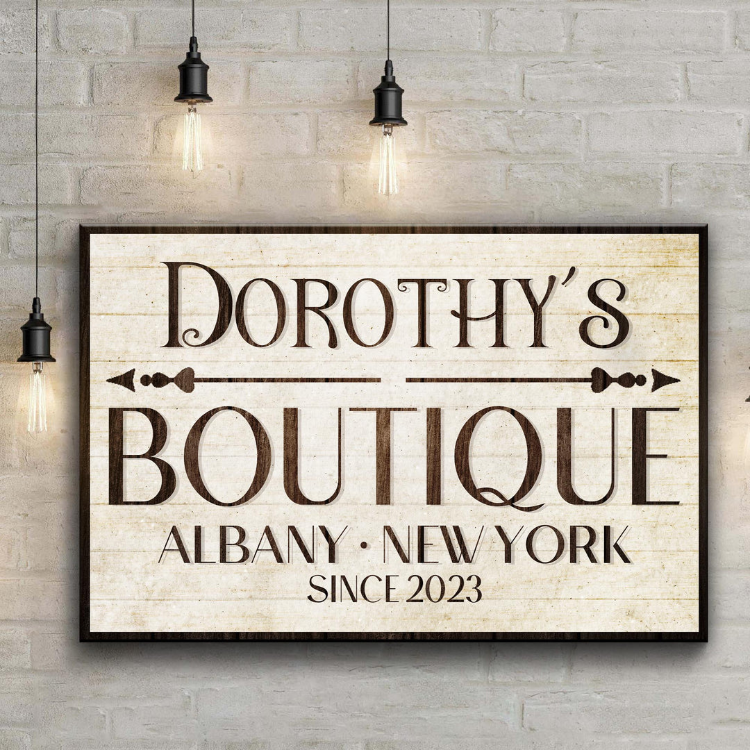 Boutique Sign IV