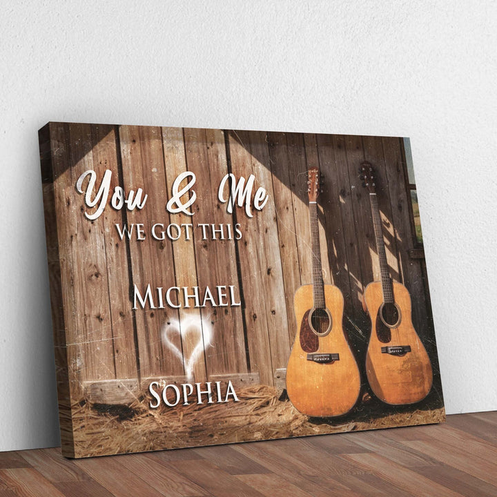 Country Music Themed We Got This Couple Sign