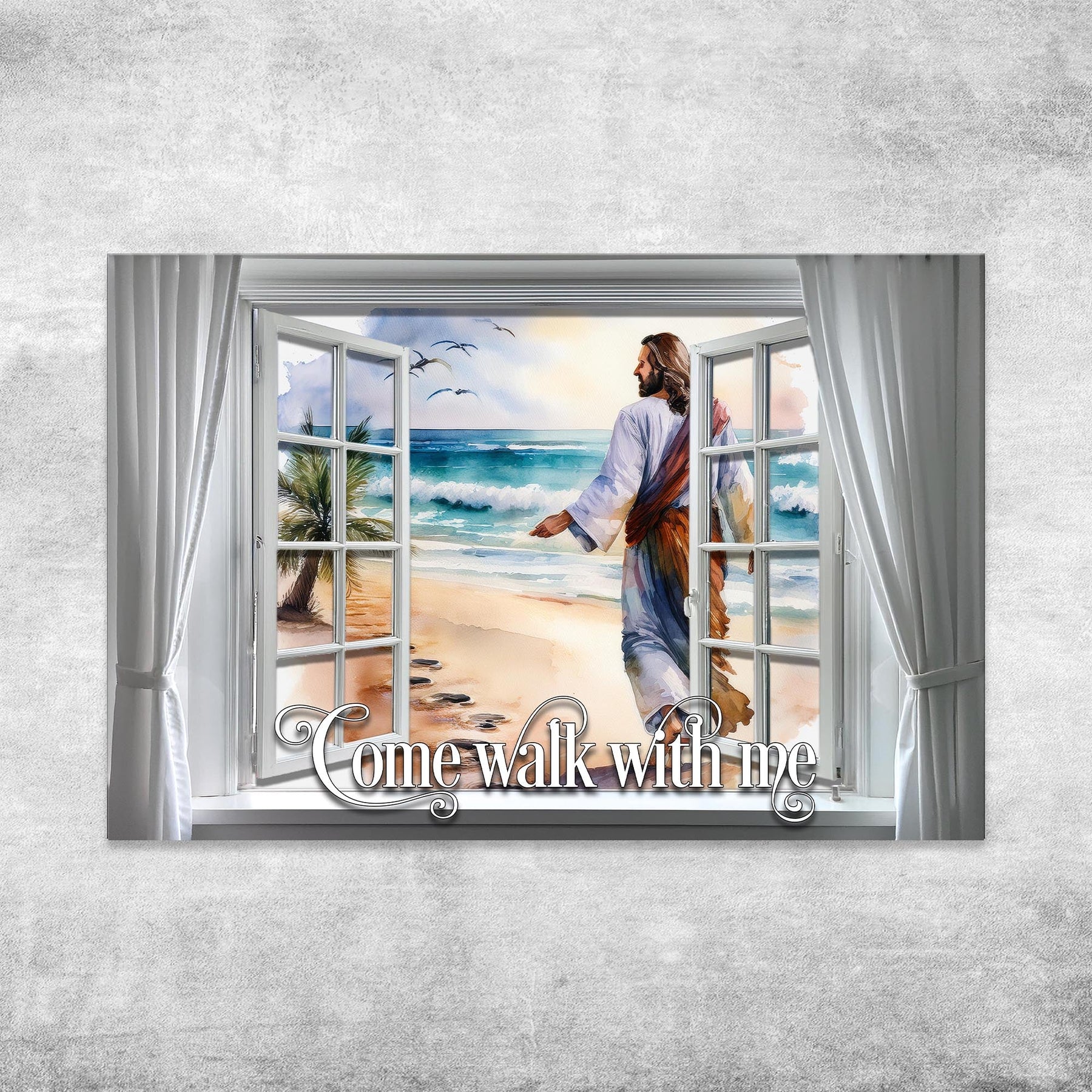 Come Walk With Me Faith Sign – Quirks!