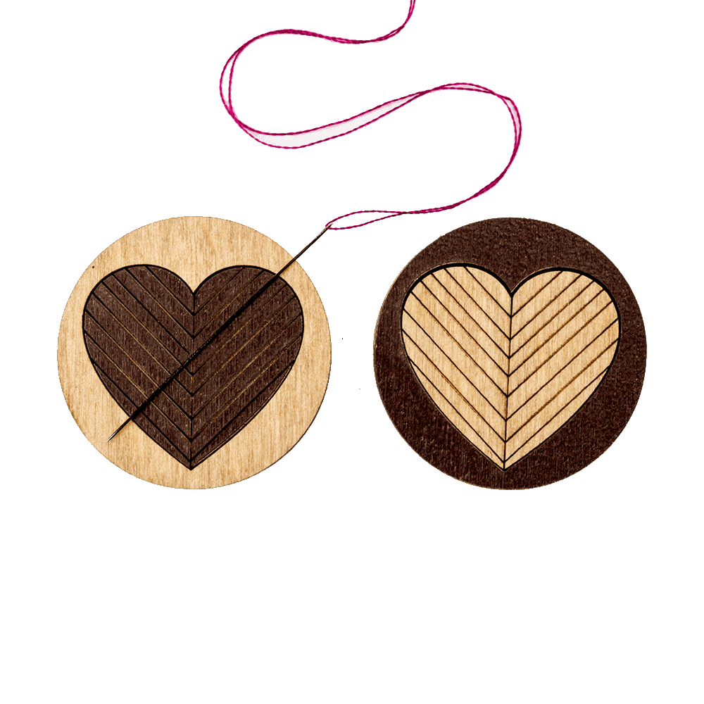 Magnetic double-sided needle holder FLMH-015(W)