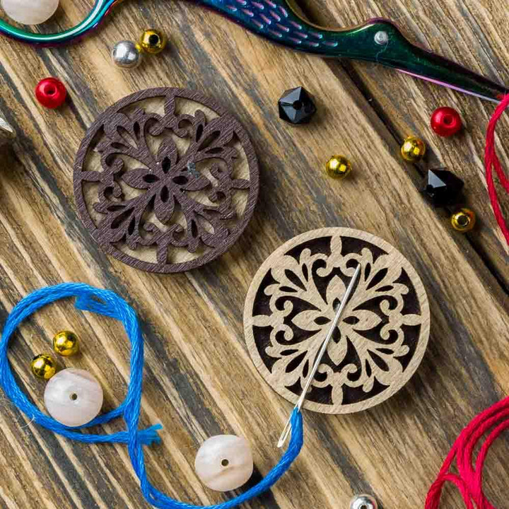 Magnetic double-sided needle holder FLMH-037(W)